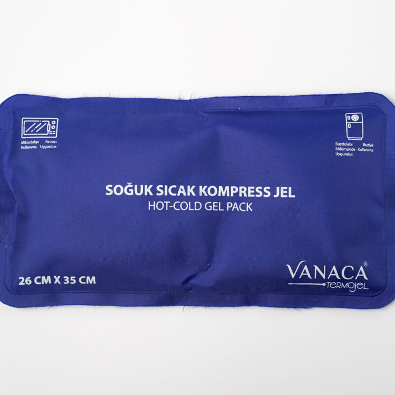 Termojel Sıcak Soğuk Kompres Jel Kendinden Kumaşlı 13cm x 26cm