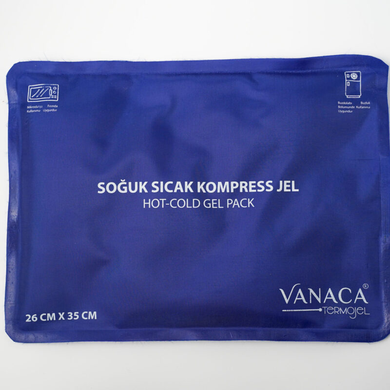 Termojel Sıcak Soğuk Kompres Jel Kendinden Kumaşlı 26cm x 35cm